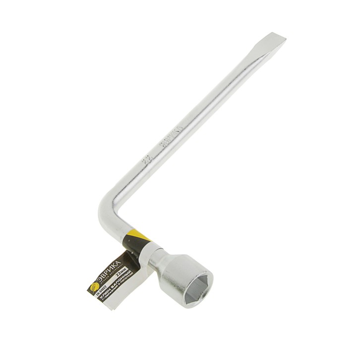 Ключ баллонный "Эврика", Г-образный,  с лопаткой , 22 мм, 350 мм