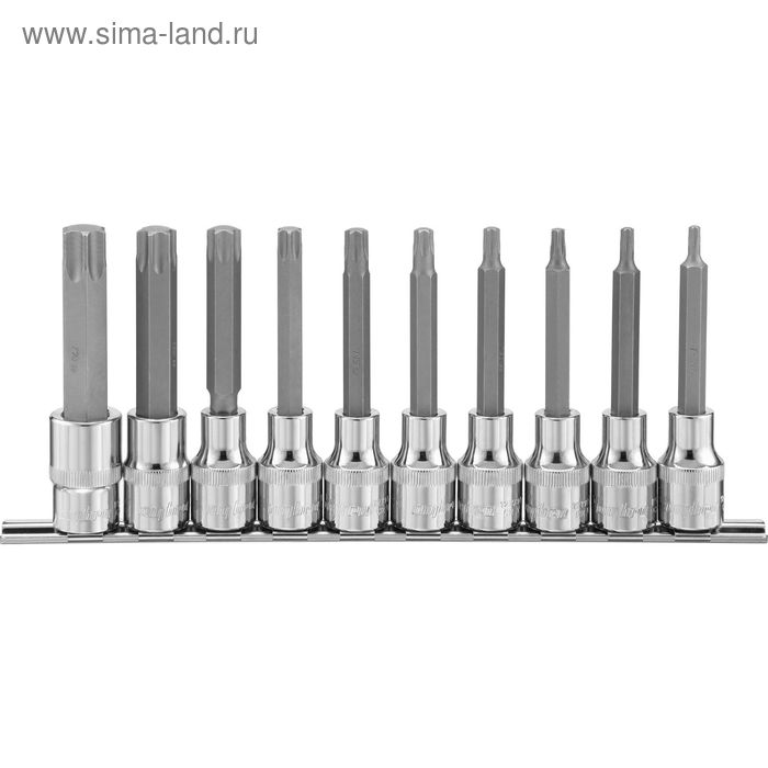 

Насадки торцевые Ombra 921910, 1/2"DR, набор 10 предметов