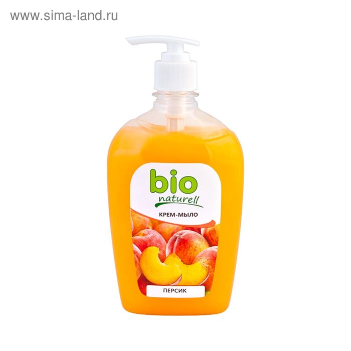 Жидкое мыло Bio Naturell «Персик», с дозатором, 500 мл