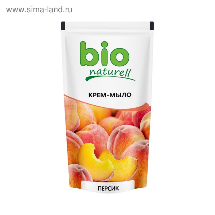 Жидкое мыло Bio Naturell «Персик», дой-пак, 500 мл