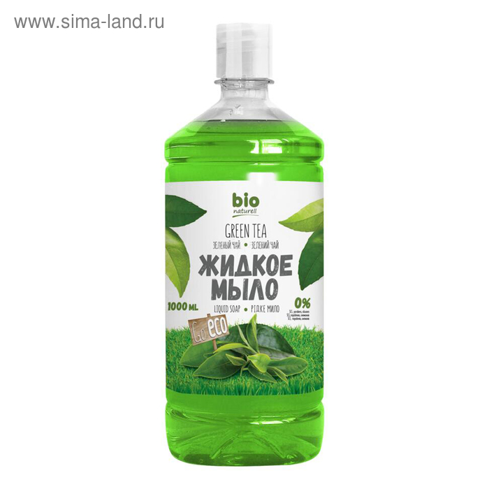 Жидкое мыло Bio Naturell «Зеленый чай», 1000 мл