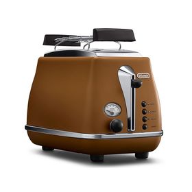 

Тостер DeLonghi CTOV 2103.BW, коричневый