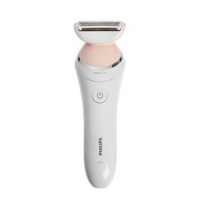 

Электробритва Philips LADYSHAVE BRL140/00, сеточная, сухое/влажное бритьё, сетка никель