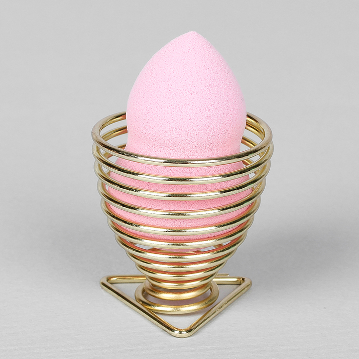 Подставка для спонжа "Спираль", цвет золотой