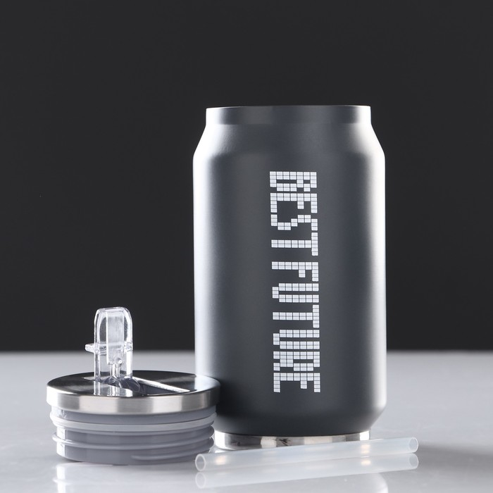 Термокружка "Best future", 300 мл, 7х14 см, микс