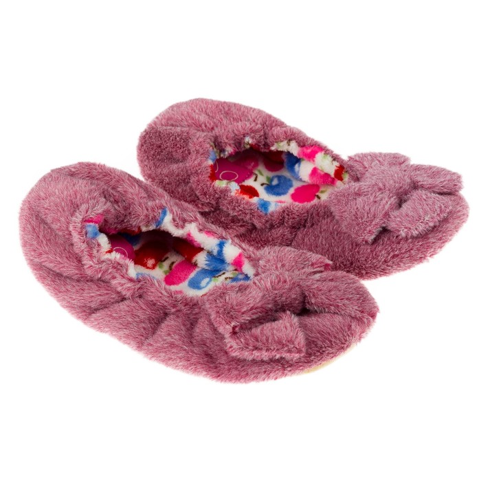 Тапочки женские Forio арт. 135-5512 Б, цвет розовый, размер 38