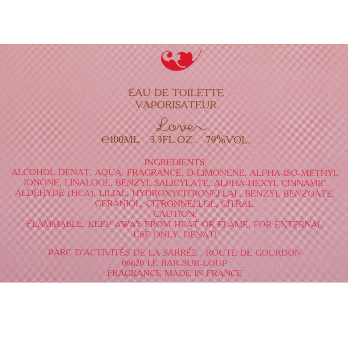 Туалетная вода Love, 100 мл