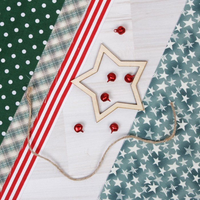 Венок новогодний мягкий «Праздник к нам приходит», набор для шитья, 16,3 × 10,7 × 2,5 см