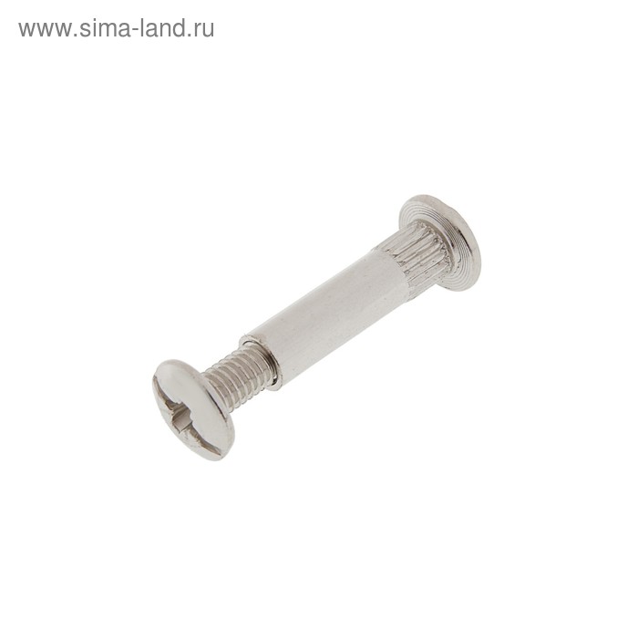 

Стяжка межсекционная, М6х29 мм, диаметр 8 мм, цвет никель
