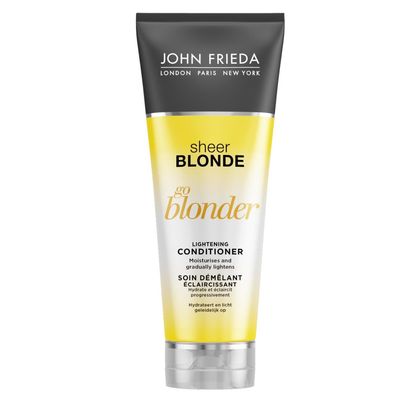 Кондиционер осветляющий John Frieda Sheer Blonde Go Blonder, для натуральных, мелированных и окрашенных светлых волос, 250 мл