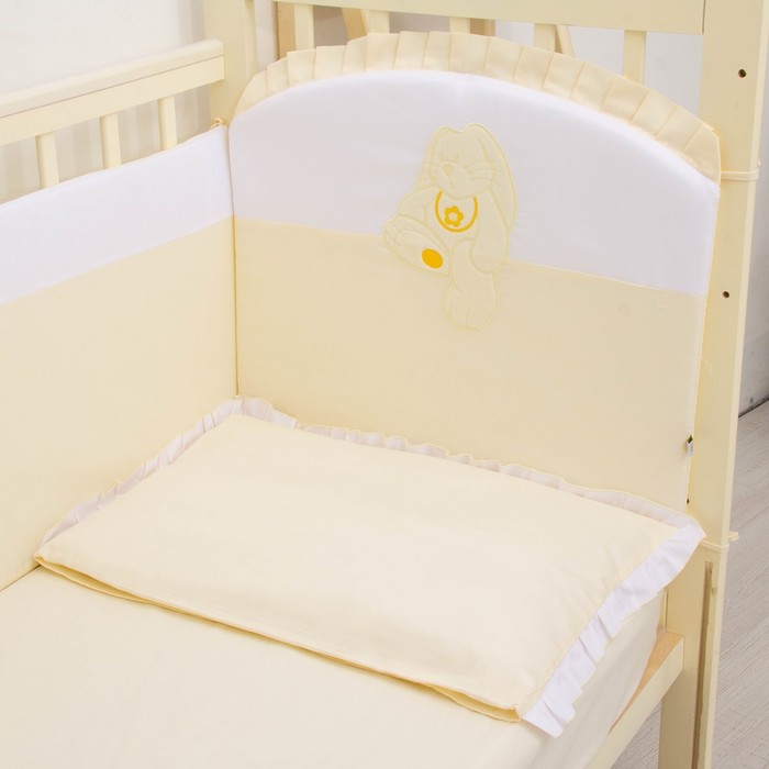 Комплект "Пушистик" 6 предметов, цв бежевый, сатин хл100