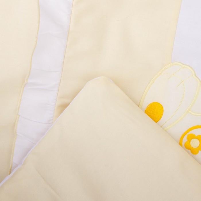 Комплект "Пушистик" 6 предметов, цв бежевый, сатин хл100