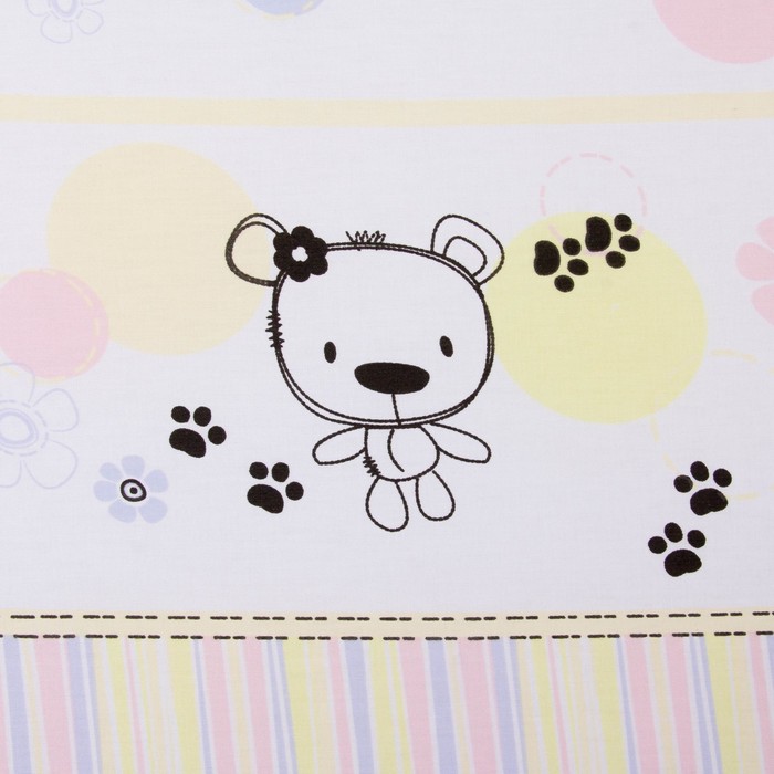 Комплект "Конфетти" 6 предметов, цв салатовый, сатин хл100 614/3