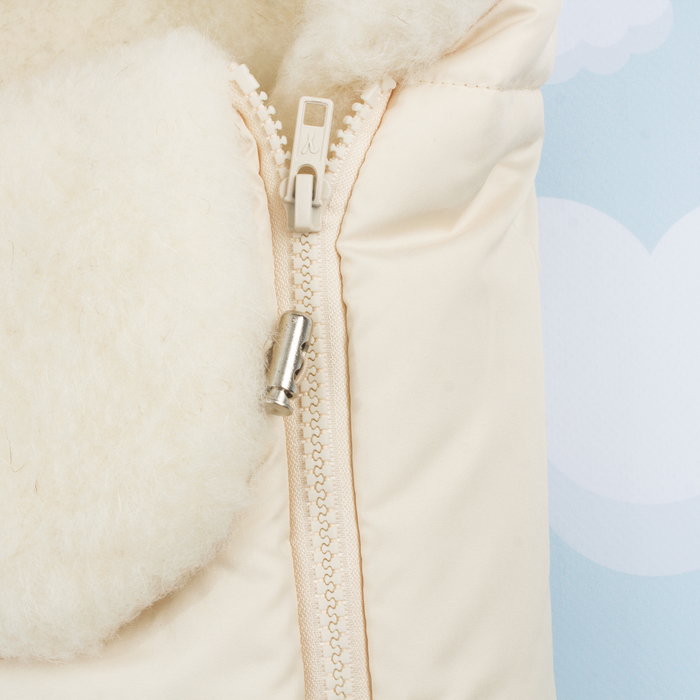 Конверт "Зайчик", 80х45, цв бежевый, дюспо пэ100, ш80пэ20, шелтер 200гм 969/4