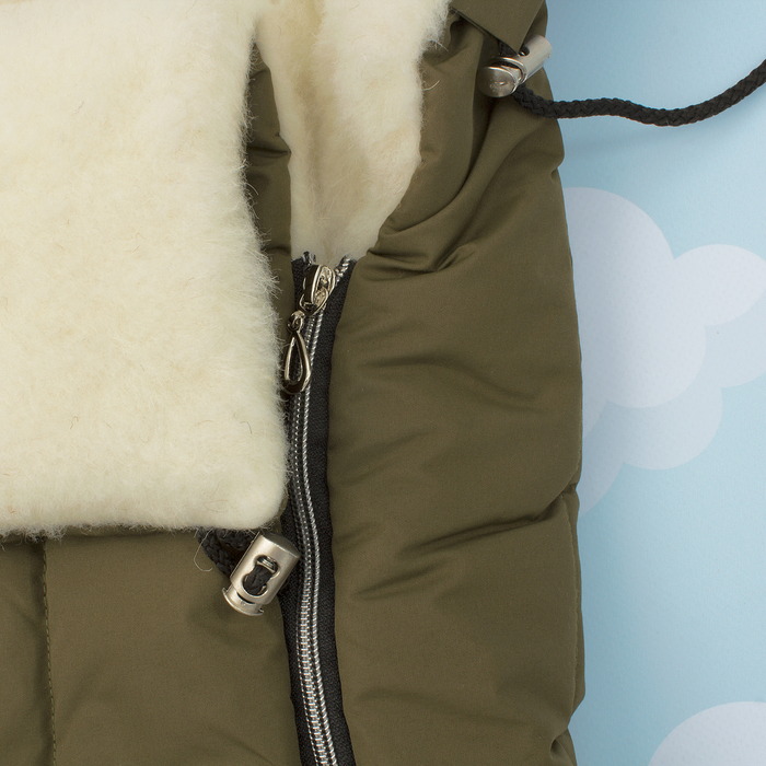 Конверт "Норд" , 85х45, цв хаки, таслан пэ100, ш80пэ20, шелтер 200гм 983/3