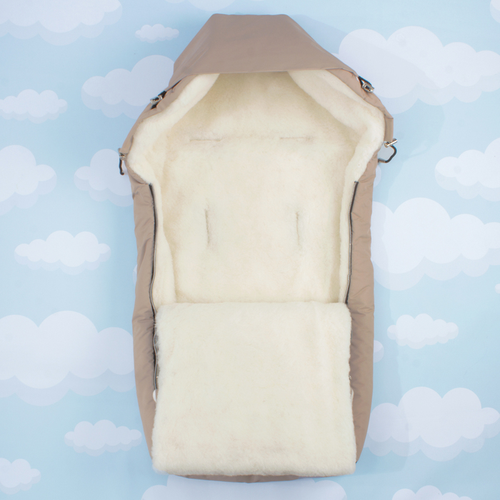 Конверт "Норд"размер 85х45, цв бежевый, таслан пэ100, ш80пэ20, шелтер 200гм 983/4