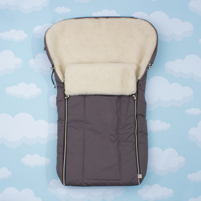 Конверт "Норд" 85х45, цв серый, таслан пэ100, ш80пэ20, шелтер 200гм 983/5