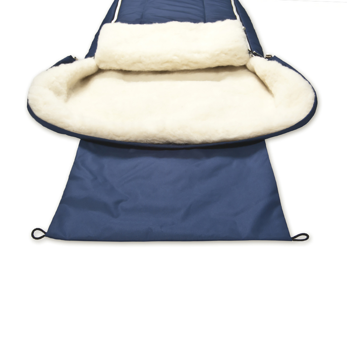 Конверт "Норд"размер 85х45, цв синий, таслан пэ100, ш80пэ20, шелтер 200гм 983/6