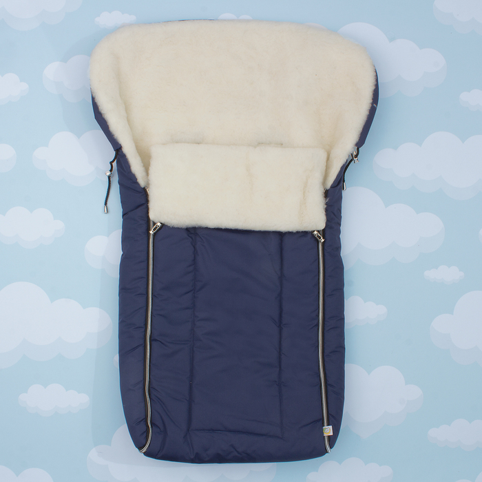 Конверт "Норд"размер 85х45, цв синий, таслан пэ100, ш80пэ20, шелтер 200гм 983/6