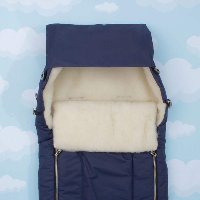 Конверт "Норд"размер 85х45, цв синий, таслан пэ100, ш80пэ20, шелтер 200гм 983/6