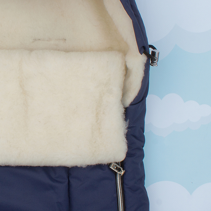 Конверт "Норд"размер 85х45, цв синий, таслан пэ100, ш80пэ20, шелтер 200гм 983/6