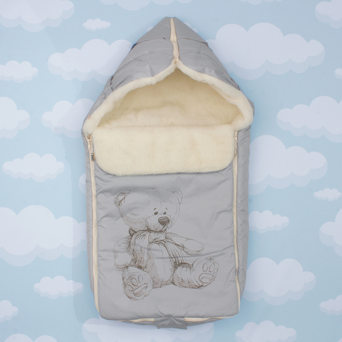 Конверт "Микка" 80х45, цв серый, дюспо пэ100, ш80пэ20, шелтер 200гм 987/5