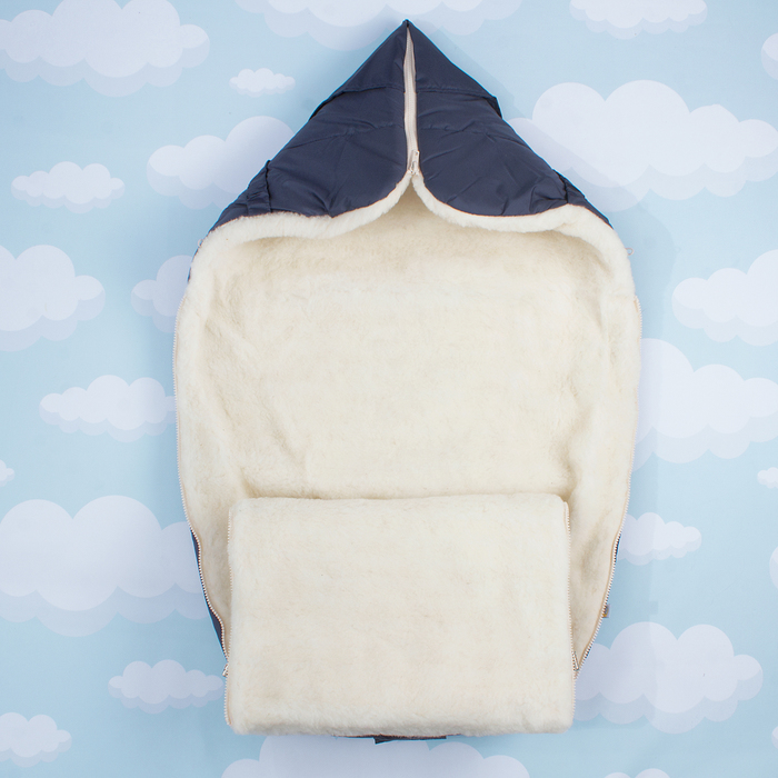 Конверт "Микка" 80х45, цв синий, дюспо пэ100, ш80пэ20, шелтер 200гм 987/6