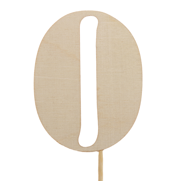 Топпер цифра "0"