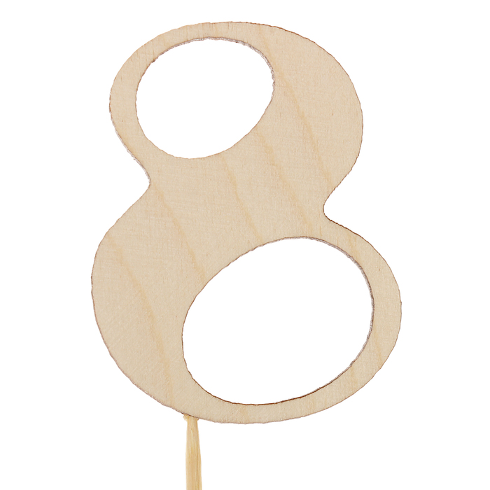 Топпер цифра "8"