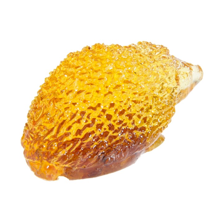 Сувенир "Ёжик", янтарь