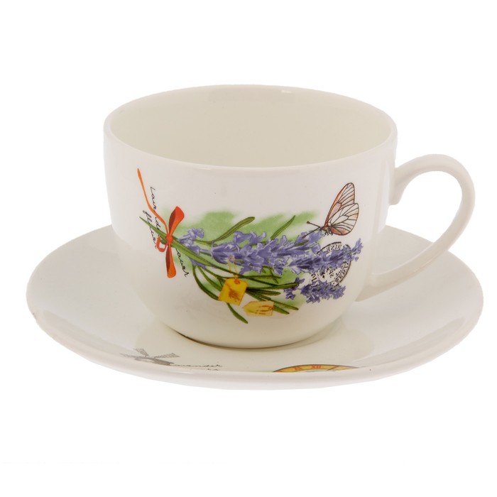 Чайная пара 240 мл "Соната. Лаванда"