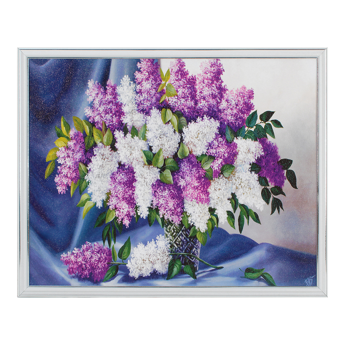 Картина "Аромат сирени" 42х52 см