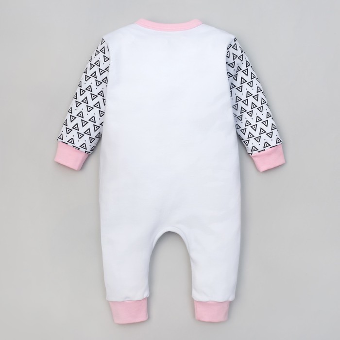 Комбинезон детский Крошка Я "Little miss" рост 74-80см (9-12мес)