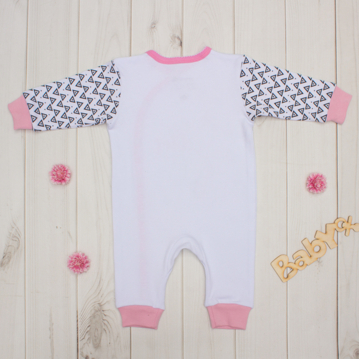 Комбинезон детский Крошка Я "Little miss" рост 74-80см (9-12мес)