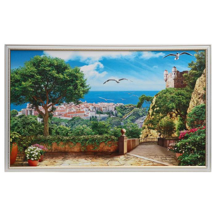 Картина "Великолепный вид" 64х104 см