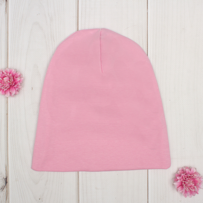 Чепчик (шапочка) Крошка Я "Little miss" роз, р-р 44 (6-9 мес)