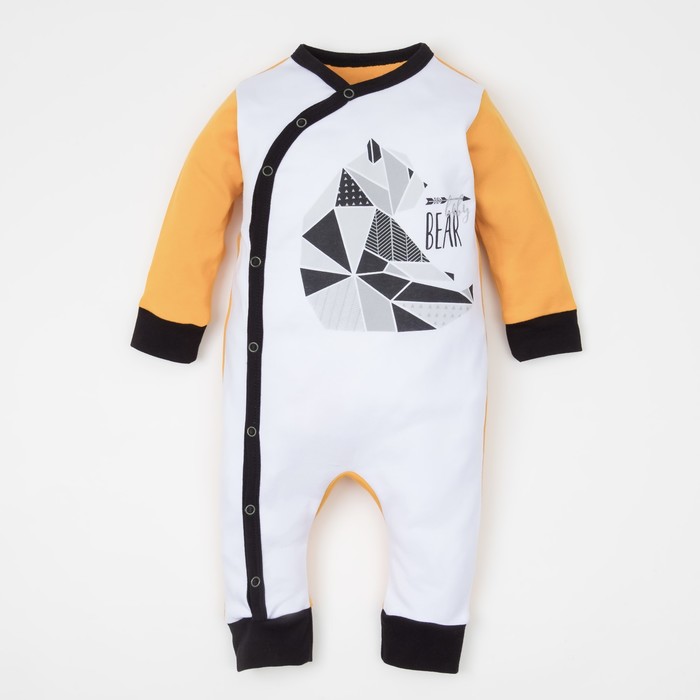 Комбинезон детский Крошка Я "Baby bear" рост 62-68см (3-6мес)