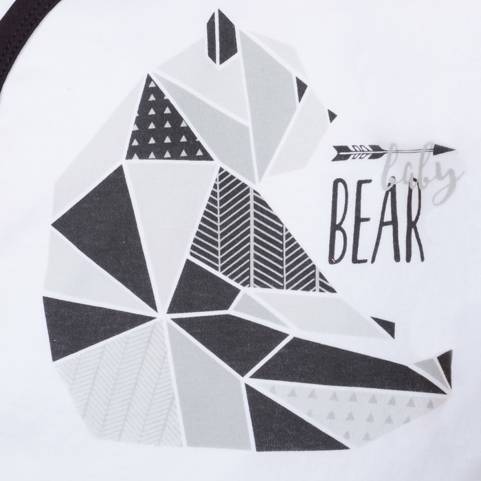 Комбинезон детский Крошка Я "Baby bear" рост 62-68см (3-6мес)