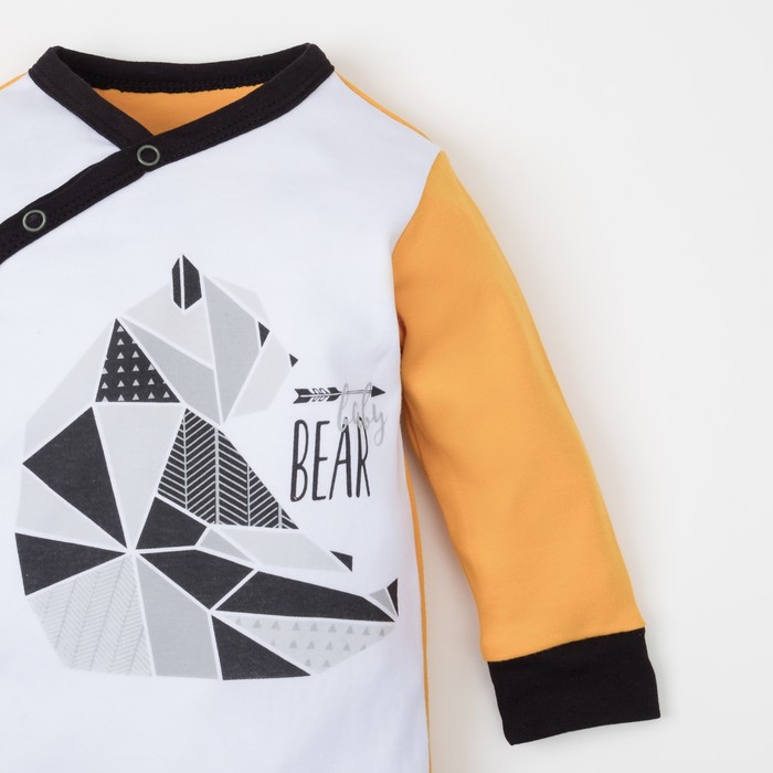 Комбинезон детский Крошка Я "Baby bear" рост 68-74см (6-9мес)