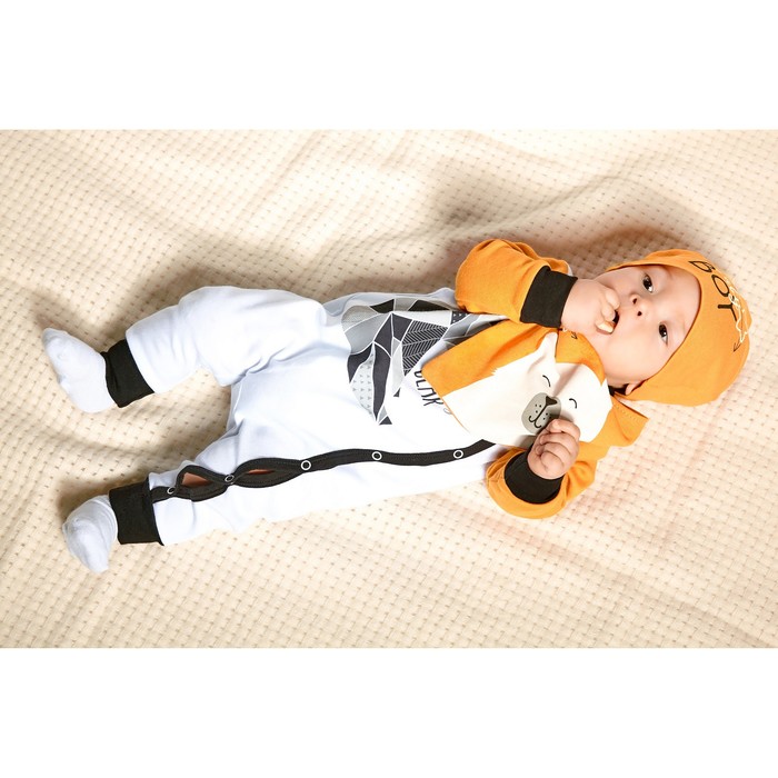 Комбинезон детский Крошка Я "Baby bear" рост 68-74см (6-9мес)