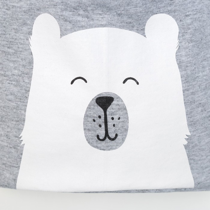 Чепчик (шапочка) Крошка Я "Baby bear" сер, р-р 50 (3-4 года)