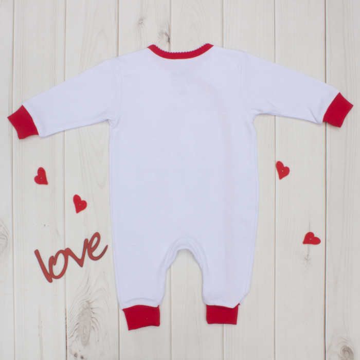 Комбинезон детский Крошка Я "LOVE" рост 68-74см (6-9мес)