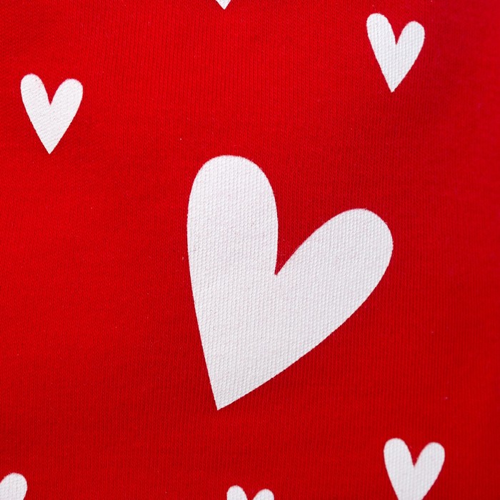 Чепчик (шапочка) Крошка Я "LOVE" красн, р-р 50 (3-4 года)