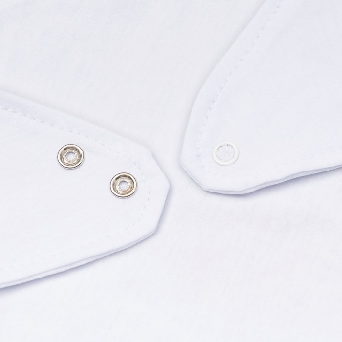 Нагрудник-платок Крошка Я "LOVE" белый