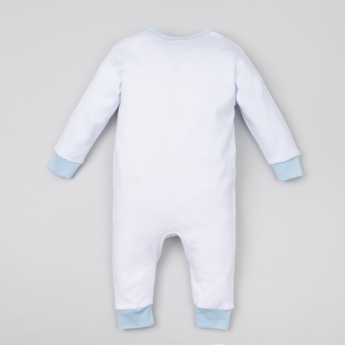 Комбинезон детский Крошка Я "Люблю маму и папу" гол, рост 62-68см (3-6мес)