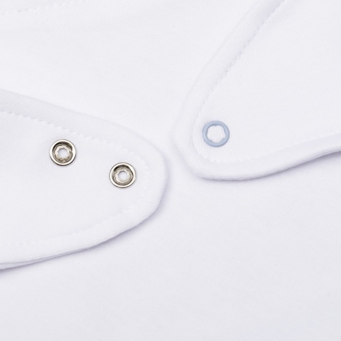 Нагрудник-платок Крошка Я "Люблю маму и папу" голубой