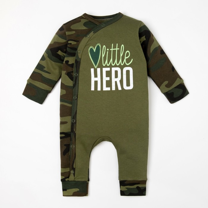 Комбинезон детский Крошка Я "Герой" рост 68-74см (6-9мес)