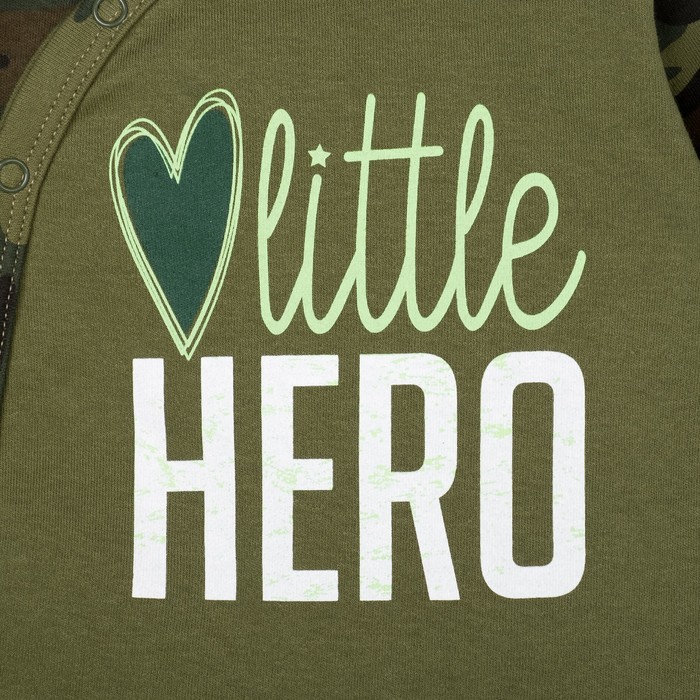 Комбинезон детский Крошка Я "Герой" рост 68-74см (6-9мес)