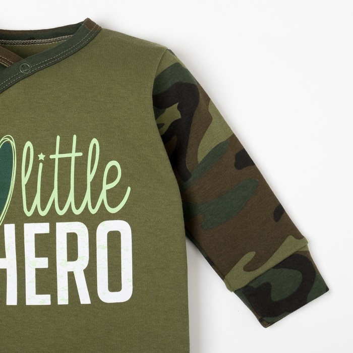 Комбинезон детский Крошка Я "Герой" рост 68-74см (6-9мес)