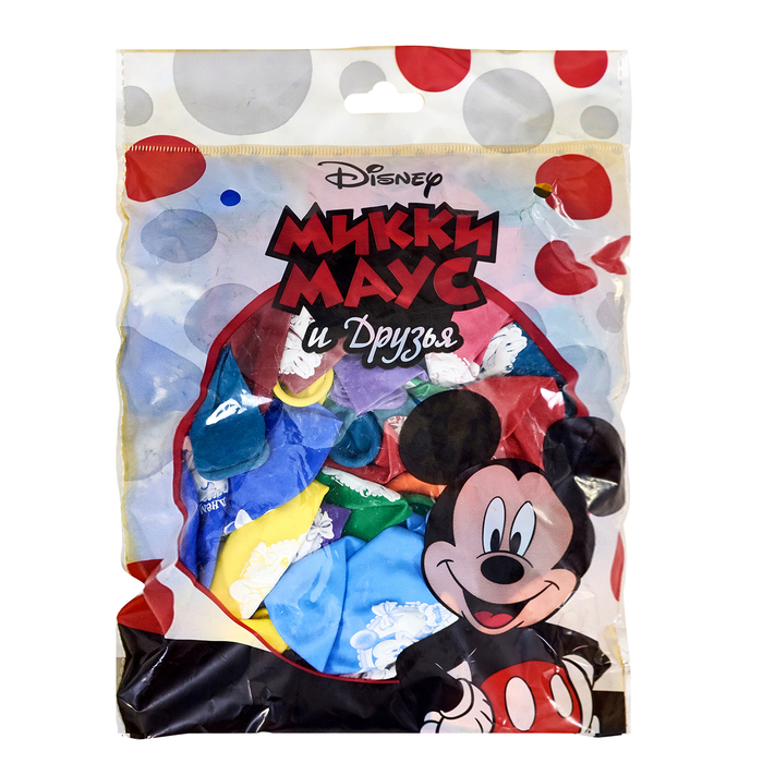 Набор шаров 12" "Дисней С днем рождения", 2 ст., 5 шт